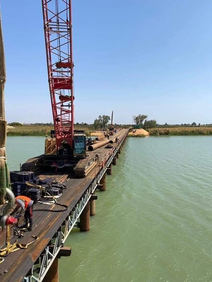 Les Travaux Du Pont De Rosso Bient t Termin s Au S n gal Le C ur Du Les Travaux Du Pont De Rosso Bient t Termin s Au S n gal Le C ur Du