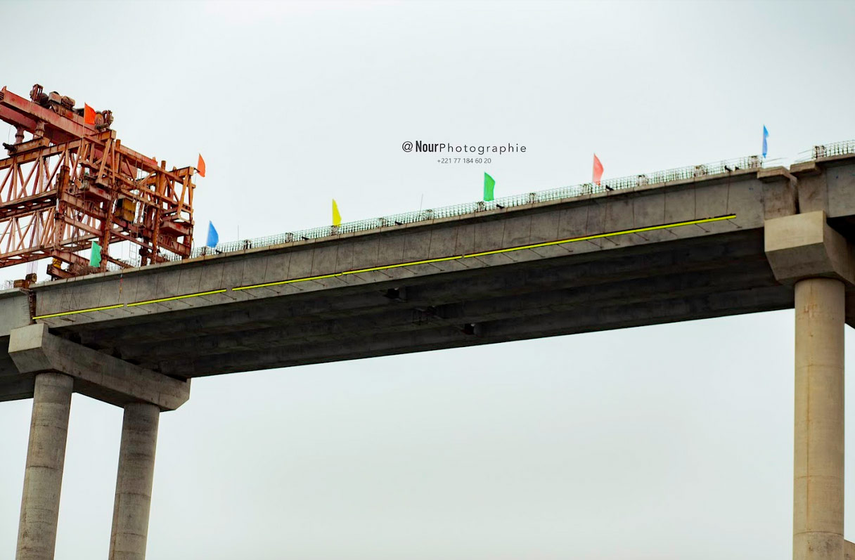 Le Pont De Foundiougne Est En Voie D ach vement Au S n gal Le C ur Le Pont De Foundiougne Est En Voie D ach vement Au S n gal Le C ur