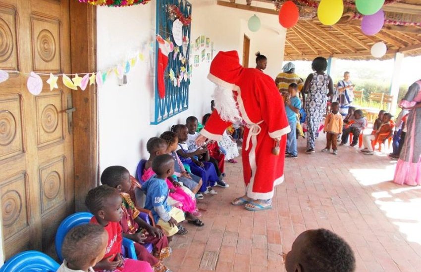 Arbre de noël pour les élèves-Ndangane-Sénégal