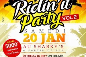 Ridin'it party : soirée avec Amaury Lavernhe au Sharky's
