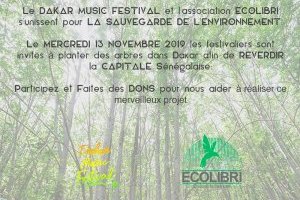 Allons planter des arbres avec Ecolibri et Dakar Music Festival