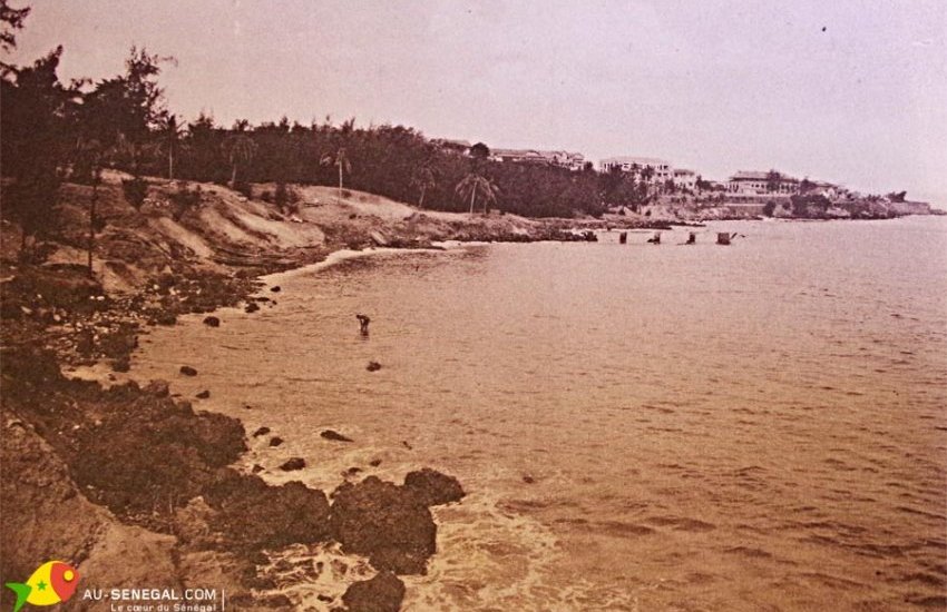 La corniche et l’anse Bernard 1936