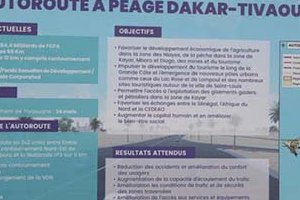 Autoroute Dakar-Saint-Louis : un chantier d'envergure 