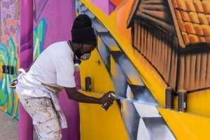 Le graffiti prend vie dans les rues de Dakar
