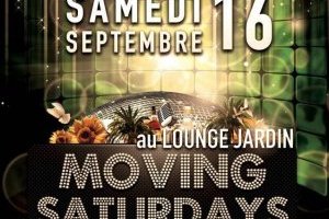 DJ Double J au lounge du Jardin pour la Moving Saturday