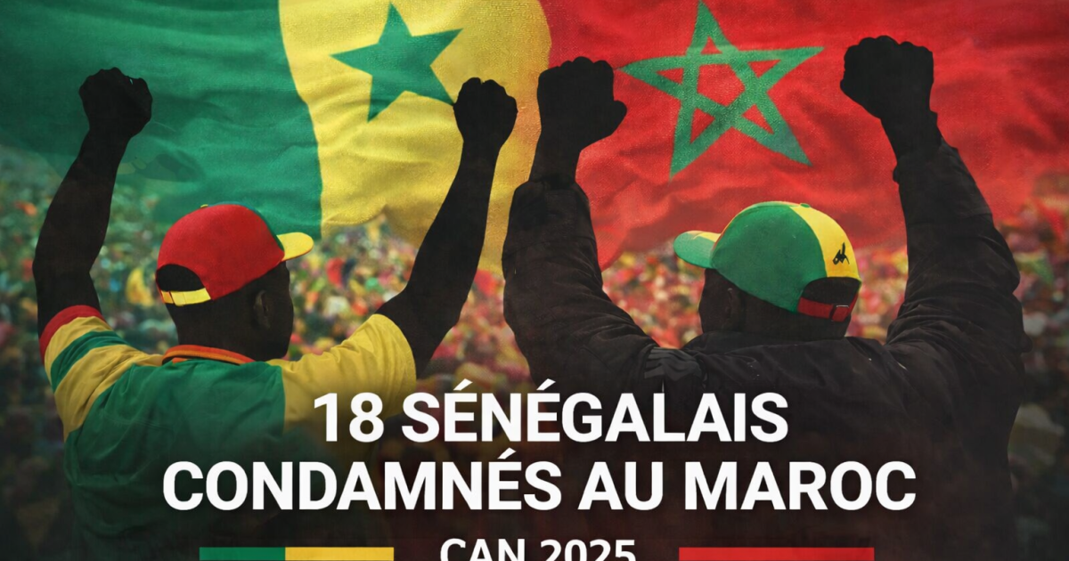 CAN 2025 : indignation après la condamnation de 18 supporters sénégalais au (…)