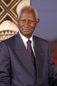 Abdou Diouf en 2006