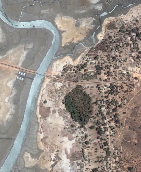 Baïla avec Google Earth