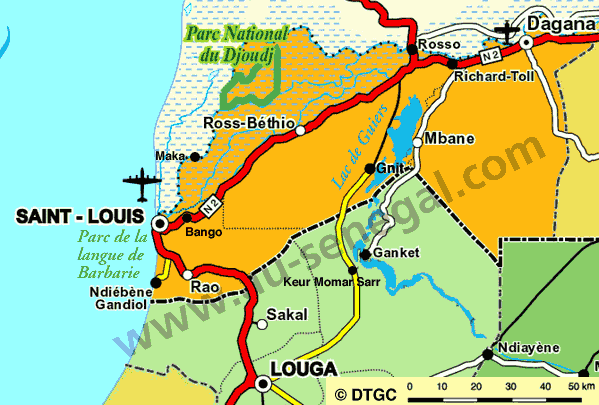Région du delta du fleuve Sénégal
