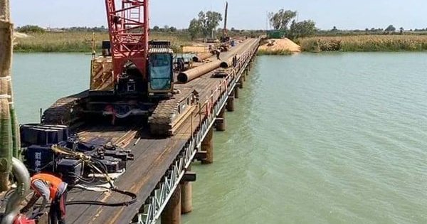 Les Travaux Du Pont De Rosso Bient t Termin s Au S n gal Le C ur Du Les Travaux Du Pont De Rosso Bient t Termin s Au S n gal Le C ur Du