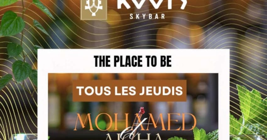 Mohamed Aïcha en live au Roots Skybar